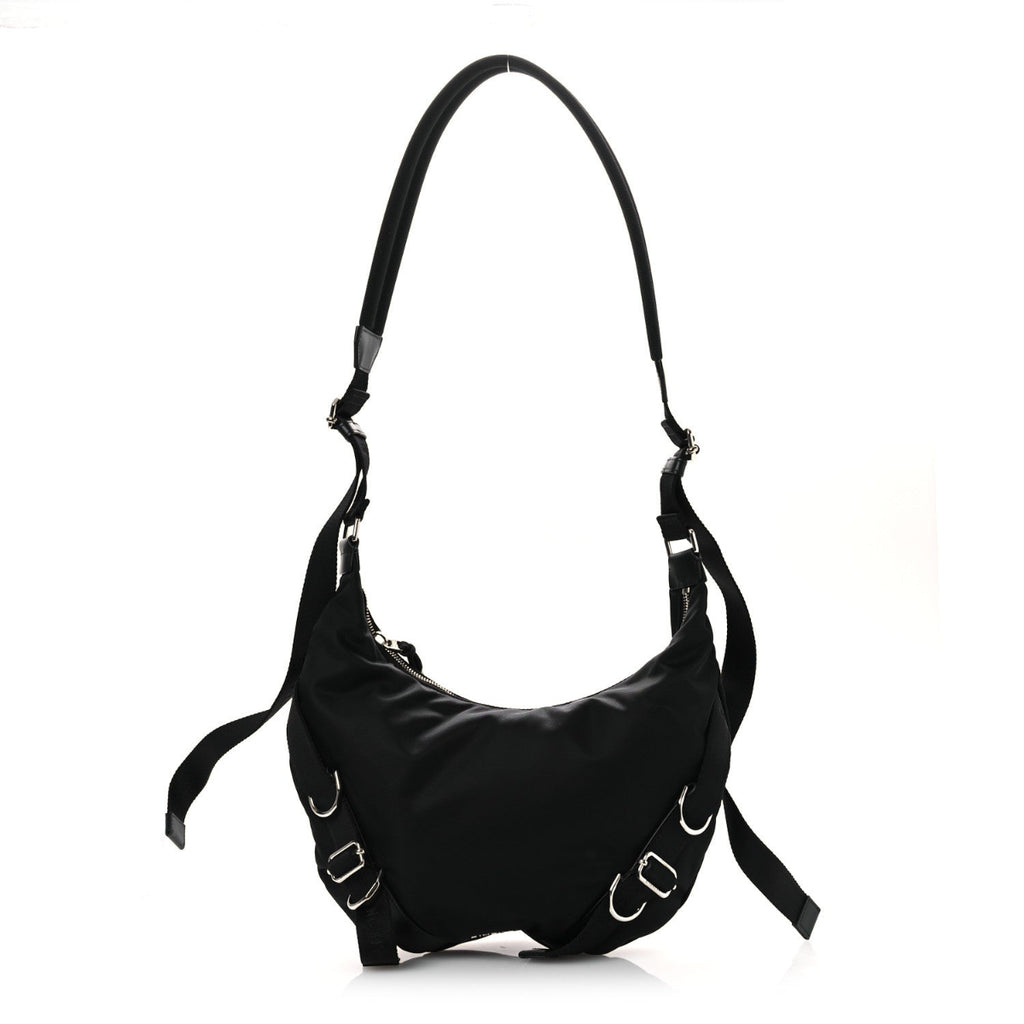 Nylon Voyou Crossbody Bag Black