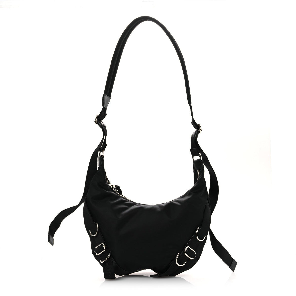 Nylon Voyou Crossbody Bag Black