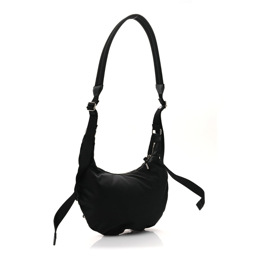 Nylon Voyou Crossbody Bag Black