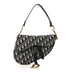 Oblique Saddle Bag Blue