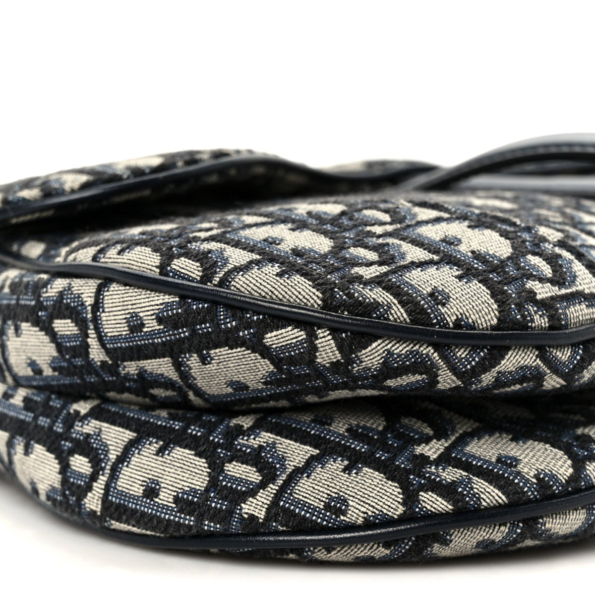 Oblique Saddle Bag Blue