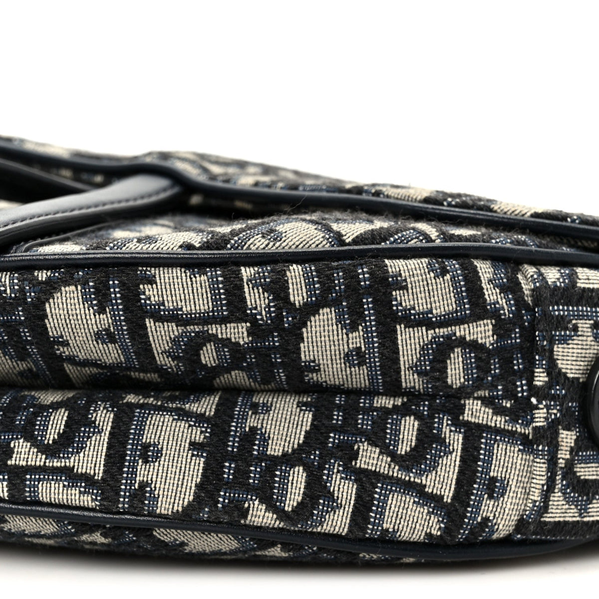 Oblique Saddle Bag Blue