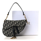 Oblique Saddle Bag Blue