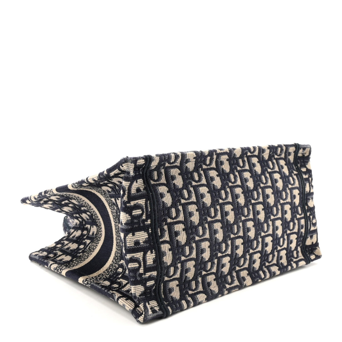 Oblique Small Book Tote Blue Multicolor