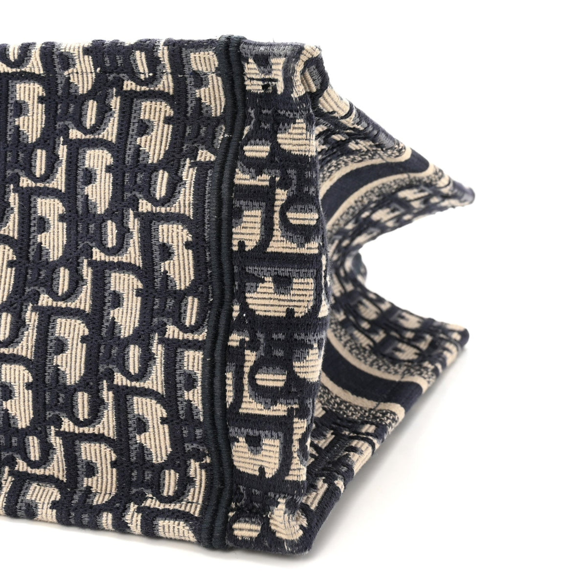 Oblique Small Book Tote Blue Multicolor