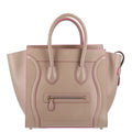 Palmelato Calfskin Mini Luggage Beige