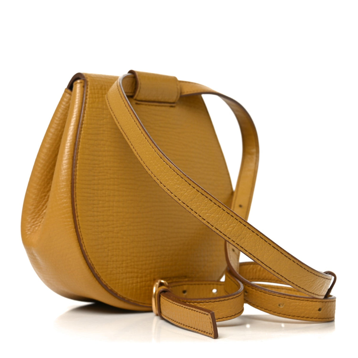 Palmellato Calfskin Rounded Belt Bag Butterscotch