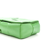 Paper Calfskin Maxi Intreccio Extra Mini Cassette Crossbody Bag Parakeet