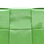 Paper Calfskin Maxi Intreccio Extra Mini Cassette Crossbody Bag Parakeet