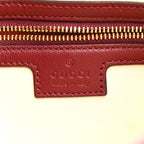 Patent Calfskin Small Jackie Shoulder Bag Rosso