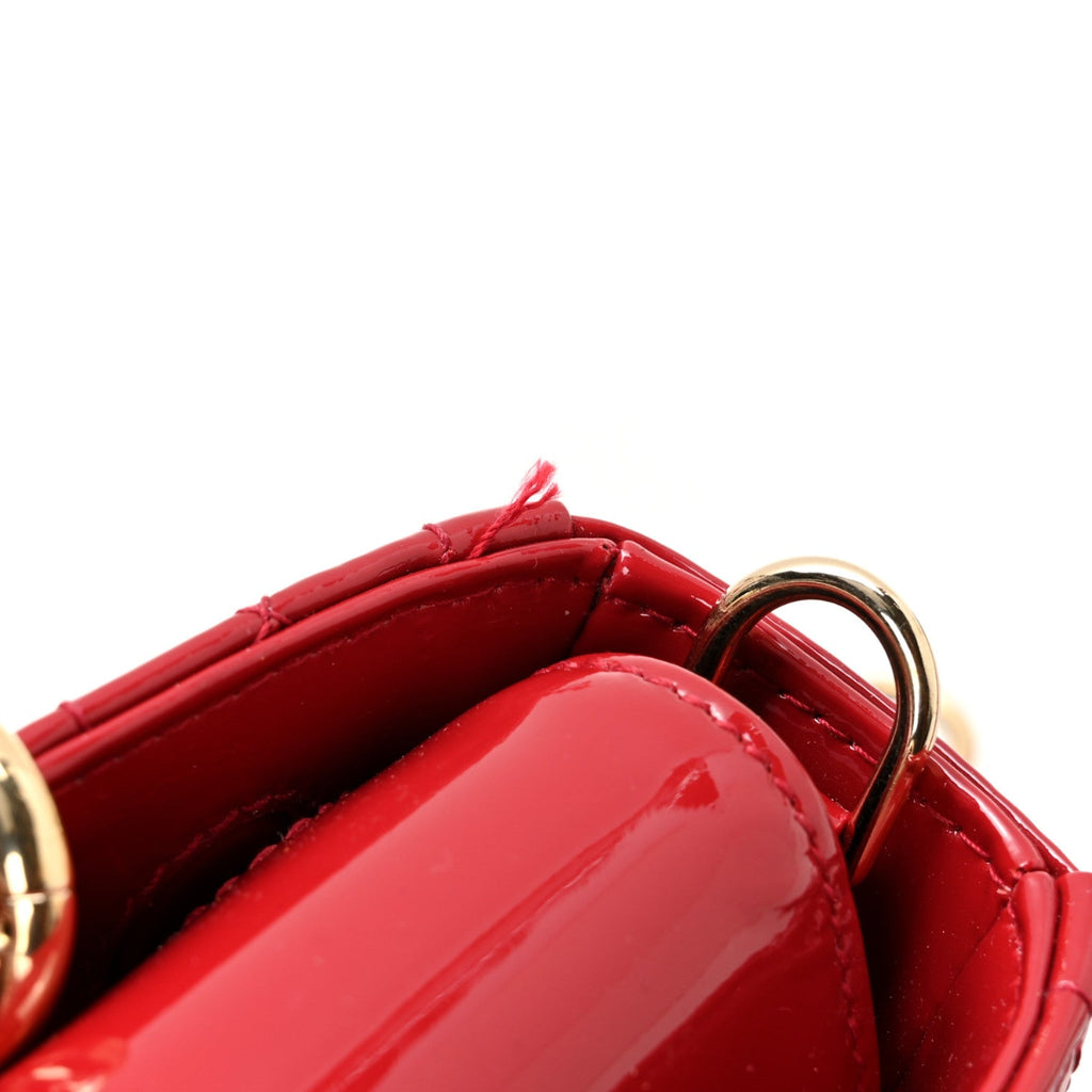Patent Cannage Small Lady D-Joy Red