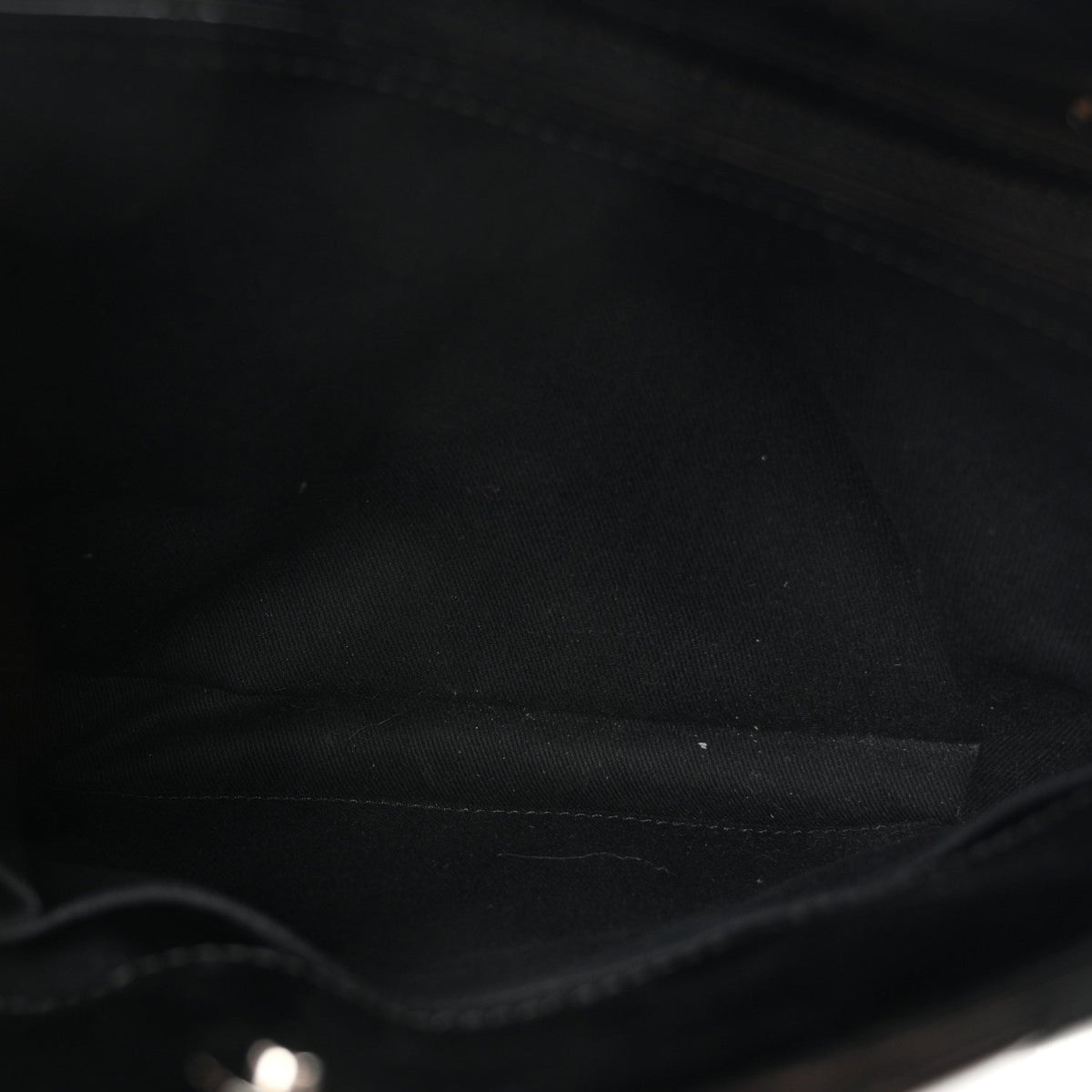 Patent Quilted Large Just Mademoiselle Bowling Bag Black