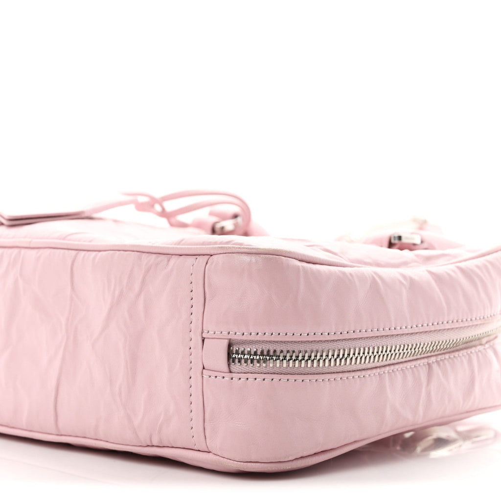 Nappa Antique Medium Re-Edition 2001 Two Handle Bag Alabastro