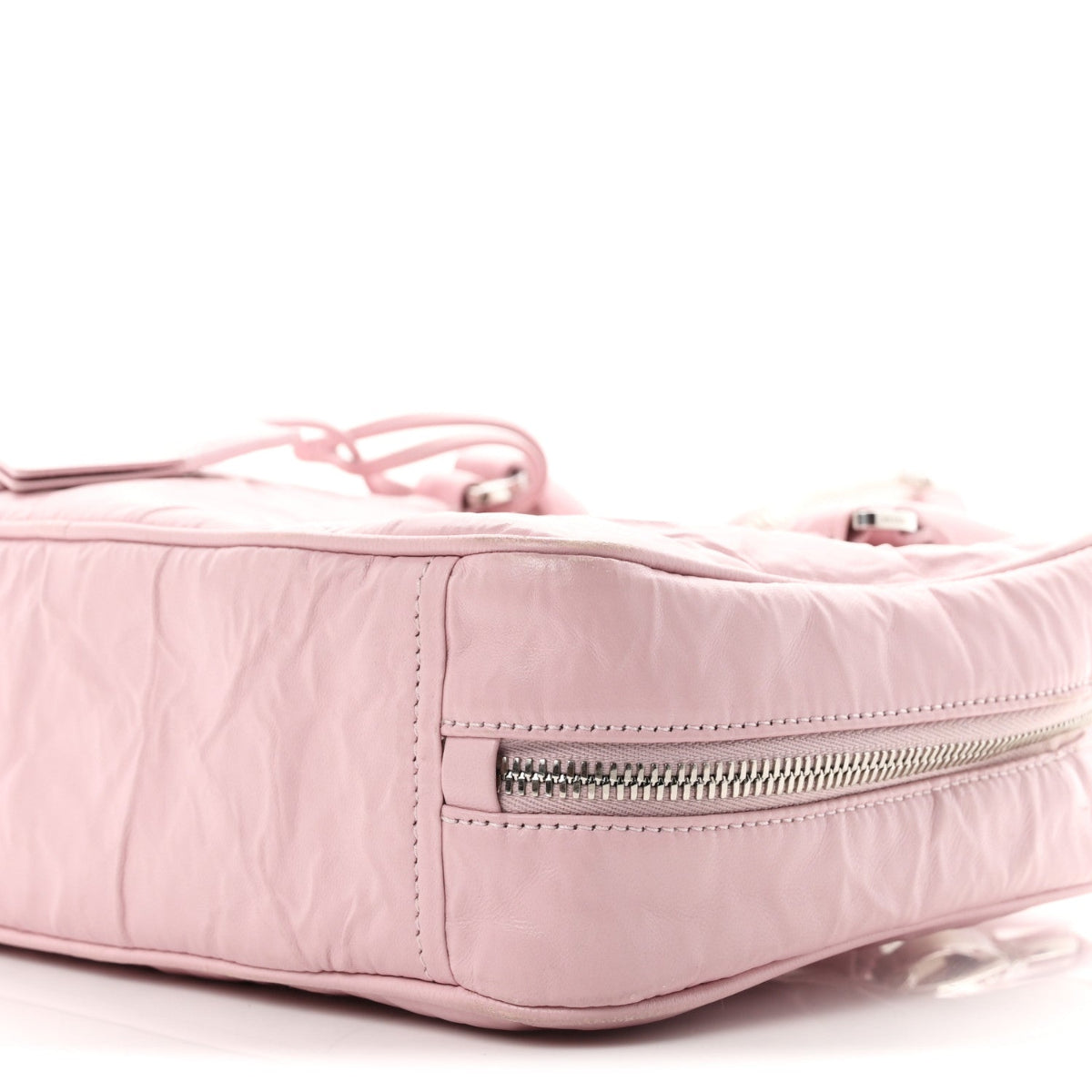 Nappa Antique Medium Re-Edition 2001 Two Handle Bag Alabastro