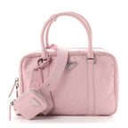 Nappa Antique Medium Re-Edition 2001 Two Handle Bag Alabastro