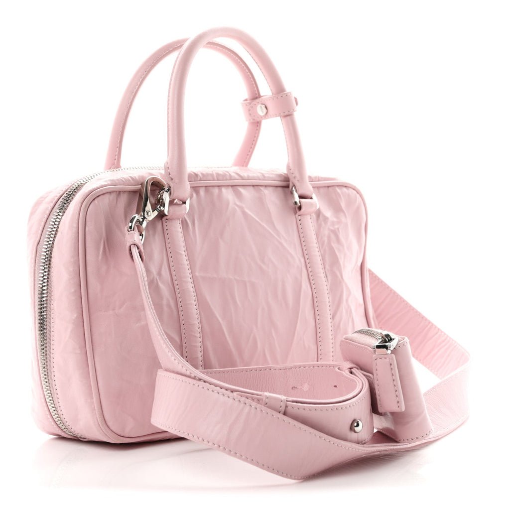 Nappa Antique Medium Re-Edition 2001 Two Handle Bag Alabastro