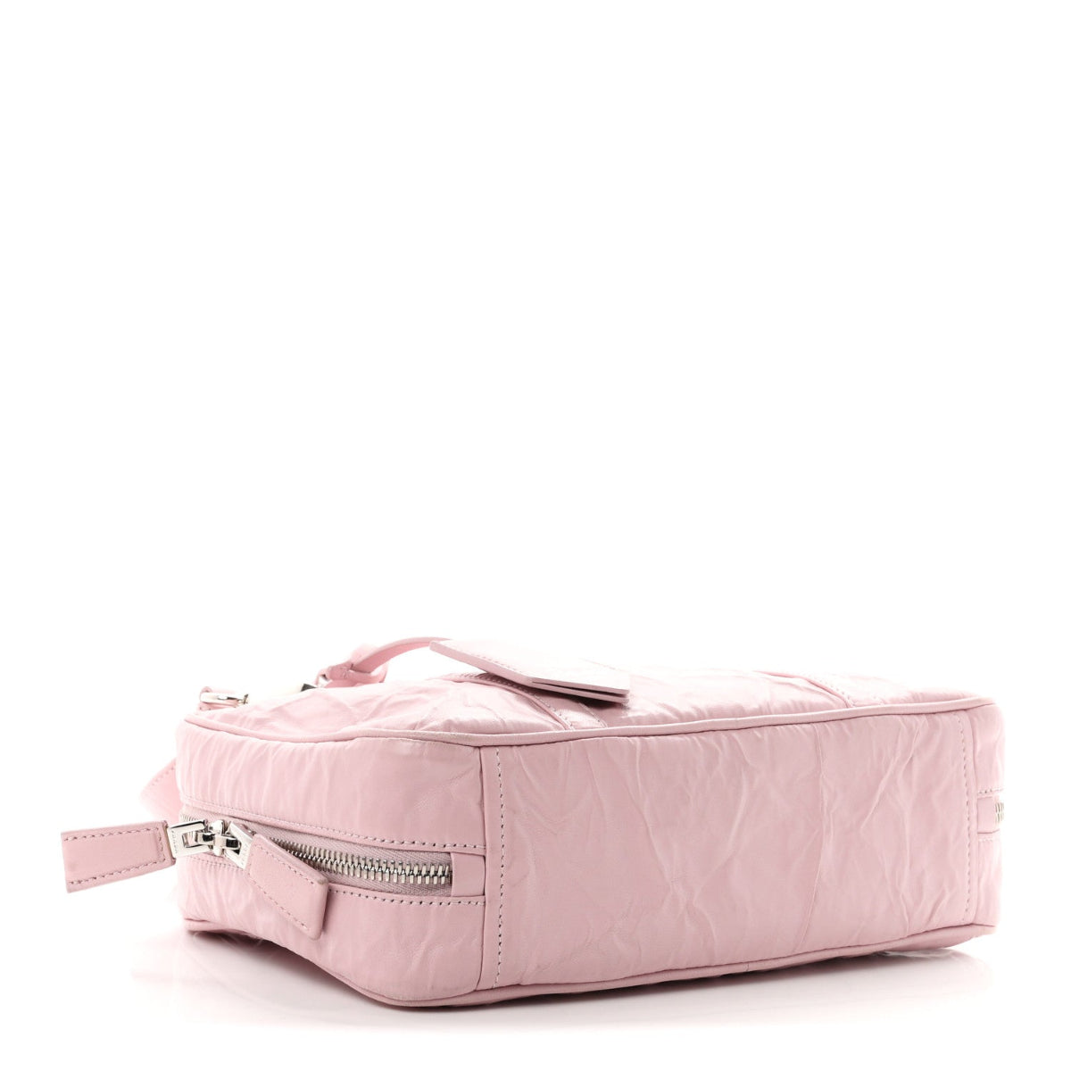 Nappa Antique Medium Re-Edition 2001 Two Handle Bag Alabastro