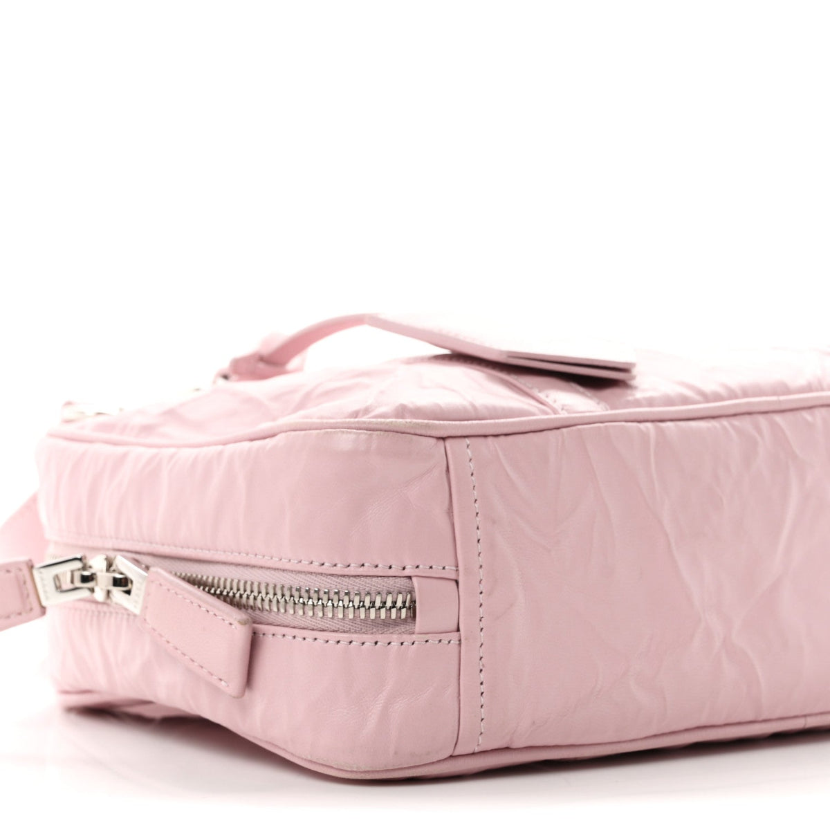 Nappa Antique Medium Re-Edition 2001 Two Handle Bag Alabastro