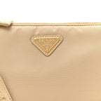 Re-Nylon Spazzolato Re-Edition 2002 Shoulder Bag Deserto