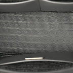 Saffiano Lux Colorblock Medium Galleria Double Zip Tote Marmo Nube