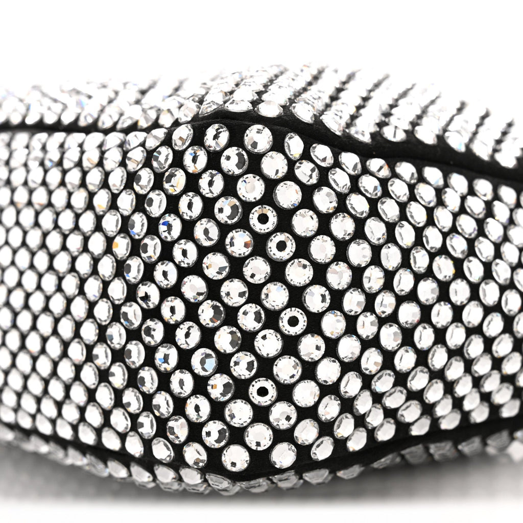 Satin Crystal Mini Re-Edition 2000 Bag Cristal