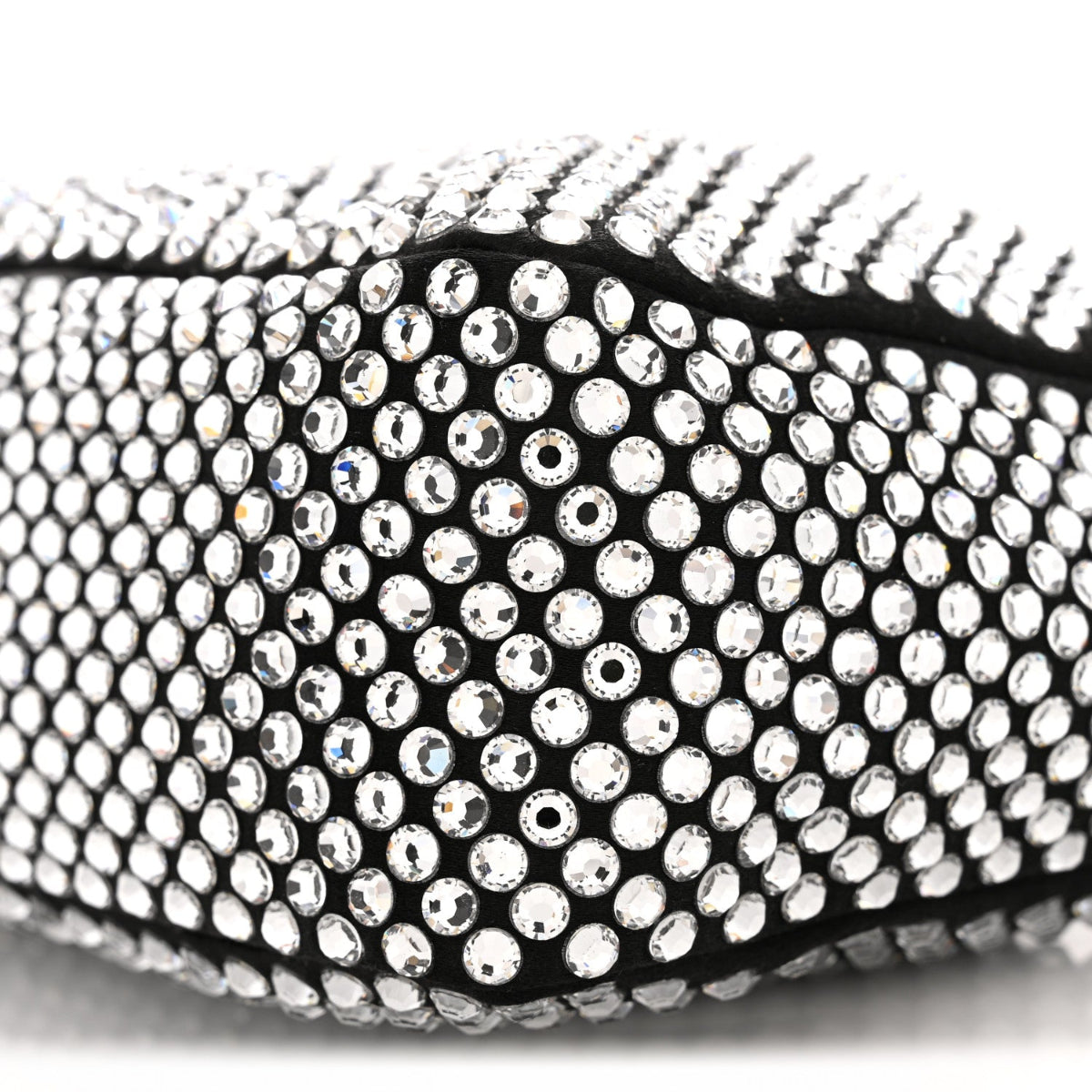 Satin Crystal Mini Re-Edition 2000 Bag Cristal