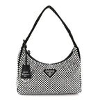 Satin Crystal Mini Re-Edition 2000 Bag Cristal