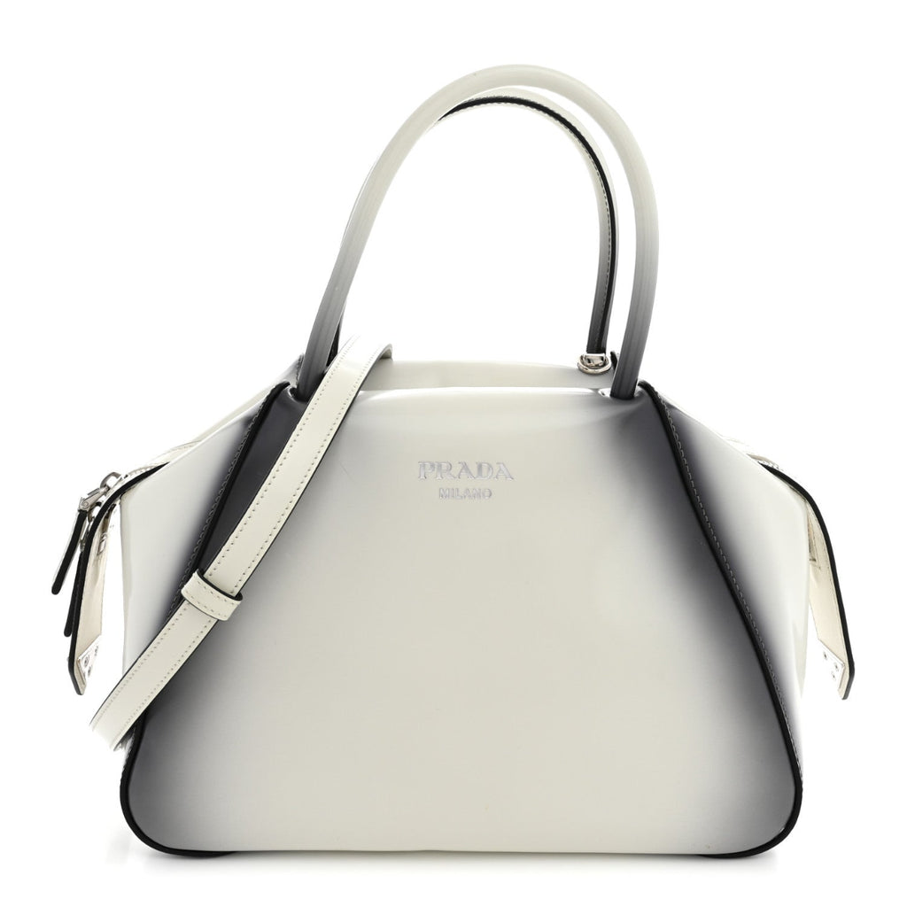 Spazzolato Small Supernova Handbag White Sfumato