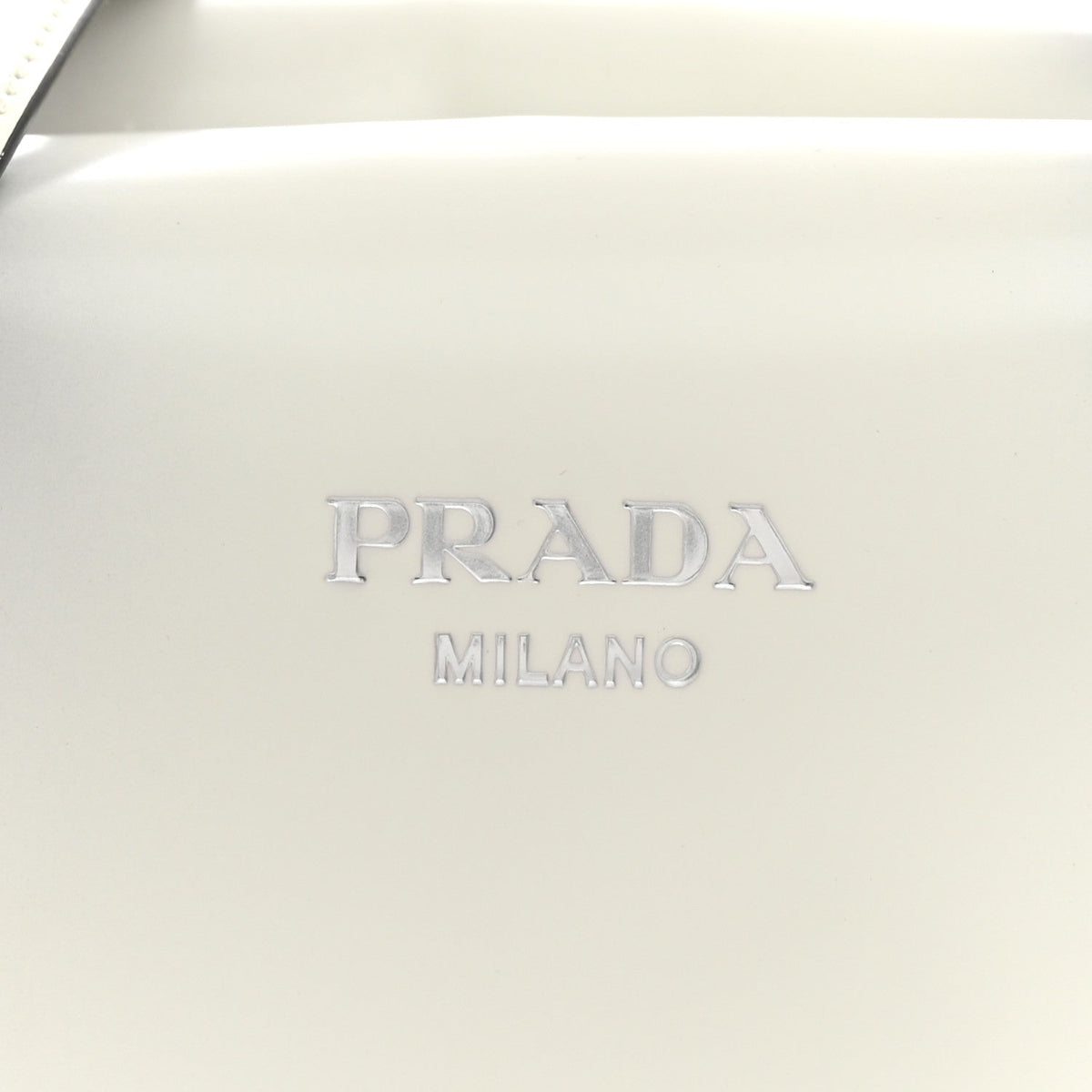 Spazzolato Small Supernova Handbag White Sfumato