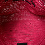 Raffia Rive Gauche Tote Pink