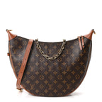 Reverse Monogram Loop Hobo