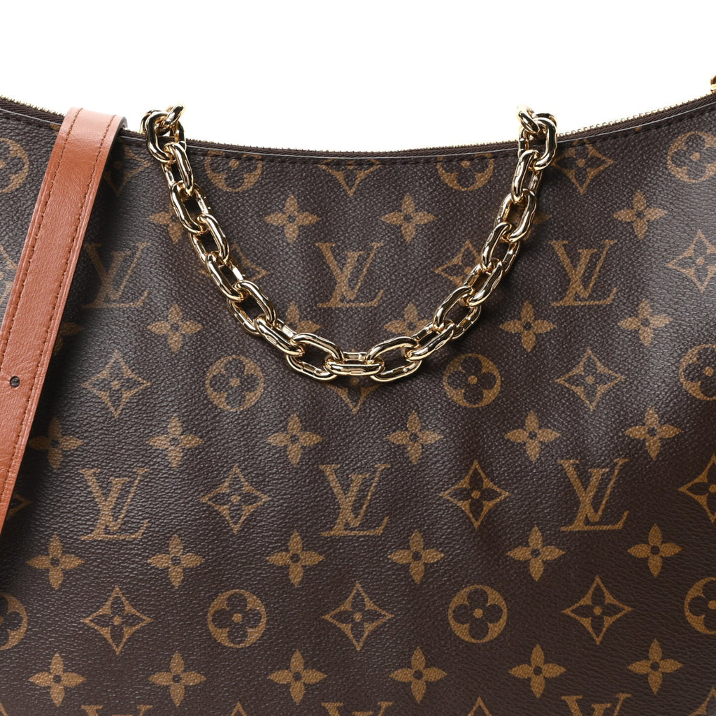 Reverse Monogram Loop Hobo