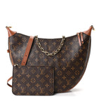 Reverse Monogram Loop Hobo