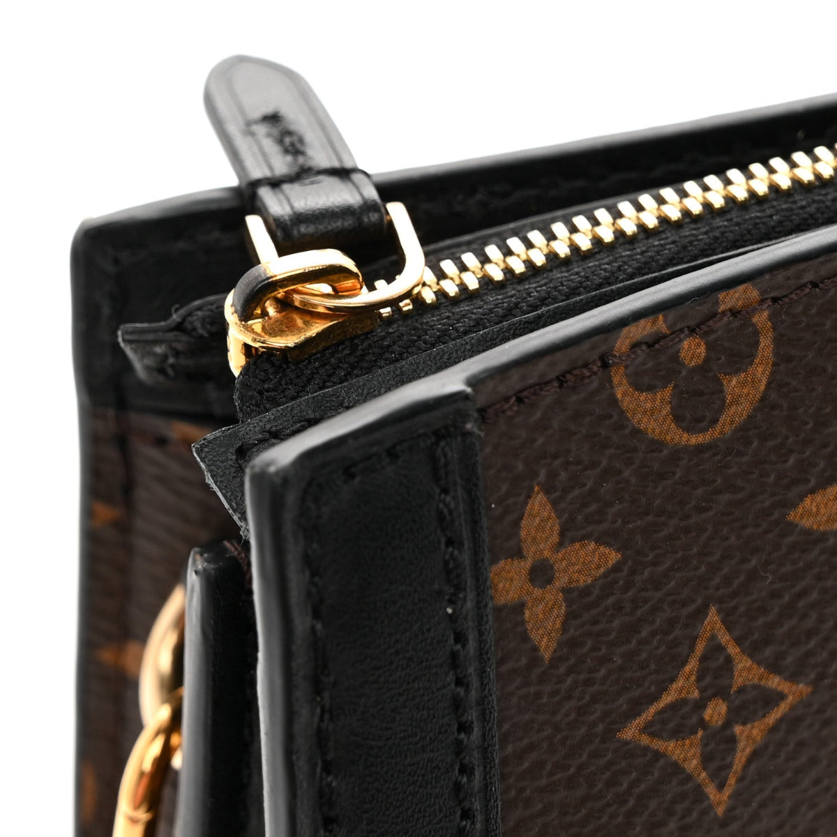 Reverse Monogram Trunk Clutch