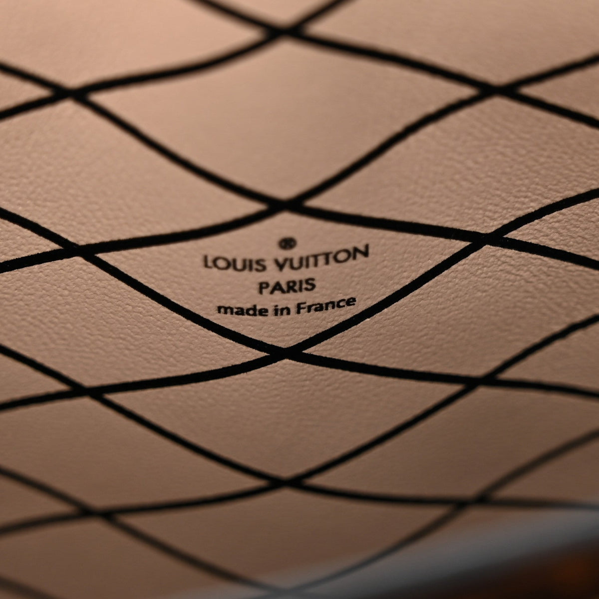 Reverse Monogram Trunk Clutch
