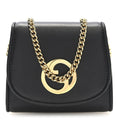 Roxy Calfskin Medium Blondie Chain Wallet Black