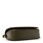 Roxy Calfskin Medium Blondie Top Handle Bag Forest Green