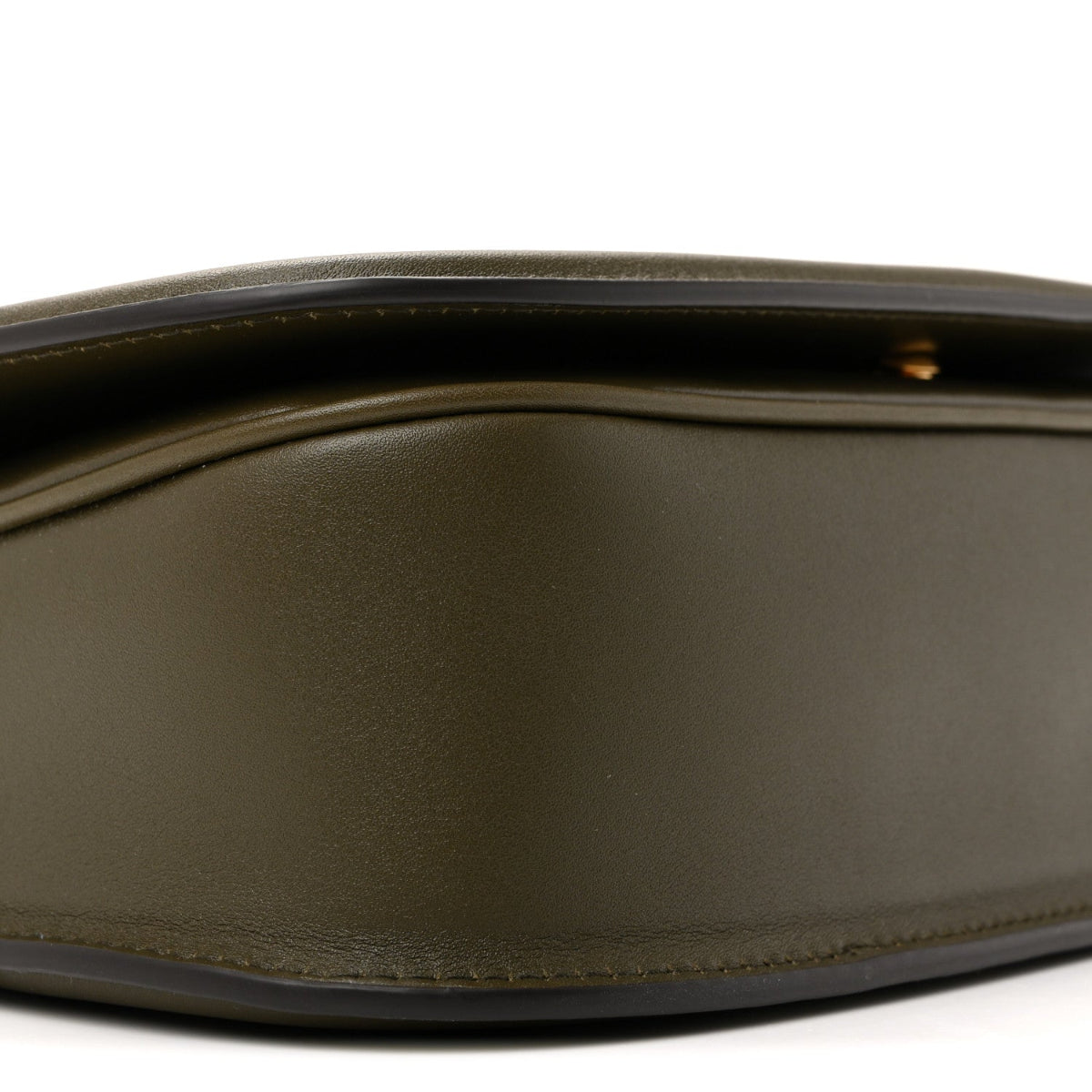 Roxy Calfskin Medium Blondie Top Handle Bag Forest Green
