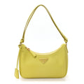 Saffiano Lux Mini Re-Edition Shoulder Bag Cedro