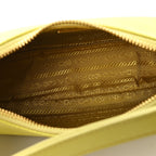 Saffiano Lux Mini Re-Edition Shoulder Bag Cedro