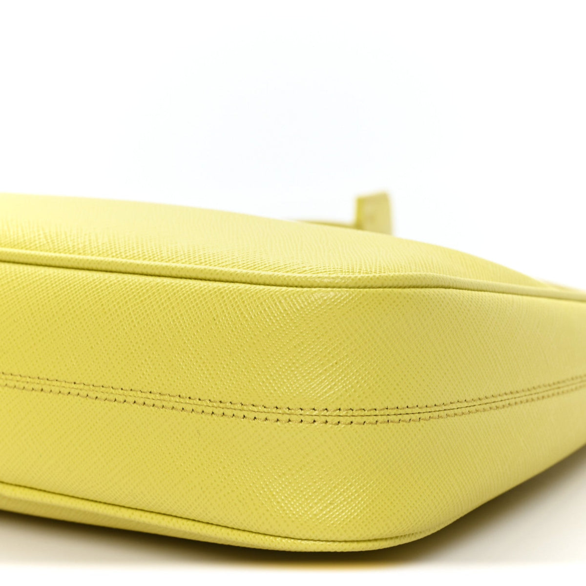 Saffiano Lux Mini Re-Edition Shoulder Bag Cedro