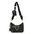 Saffiano Lux Re-Edition 2005 Shoulder Bag Black