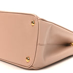 Saffiano Small Galleria Double Zip Tote Cammeo