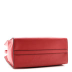 Saffiano Soft Calfskin Large Tote Fuoco