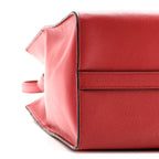 Saffiano Soft Calfskin Large Tote Fuoco
