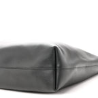 Calfskin Large Shopping Tote Black
