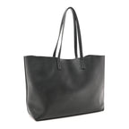 Calfskin Large Shopping Tote Black