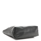 Calfskin Large Shopping Tote Black