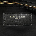 Lambskin Matelasse Monogram Joe Backpack Cream