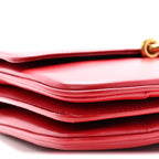 Smooth Calfskin Le Maillon Satchel Rouge Eros